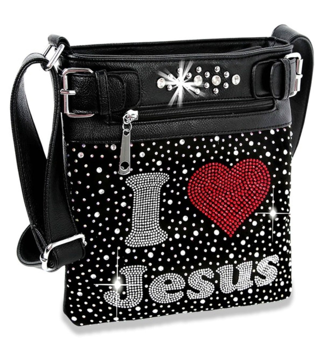 I love Jesus Crossbody