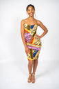 Spaghetti strap midi dress