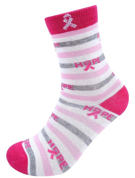 There's hope Breast cancer socks