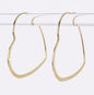 Heart shape iconic Hoops